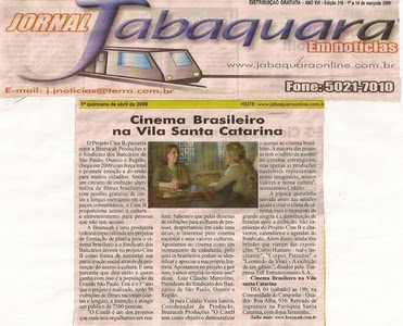 Jornal Jabaquara, primeira semana de abril de 2009