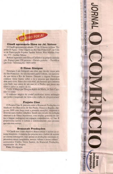 Jornal O Comércio, 23 de junho de 2009
