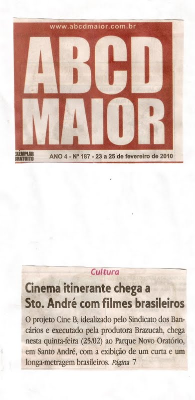 Jornal ABCD Maior, 23 a 25 de fevereiro de 2010