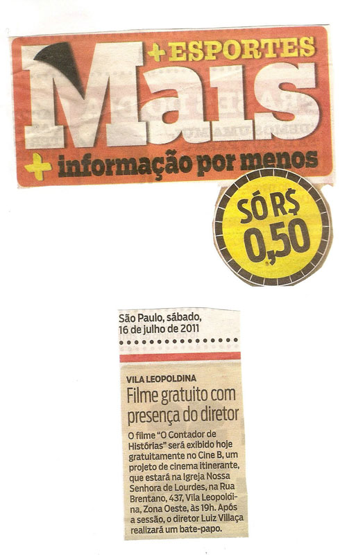 Jornal Mais, 15/7/2011