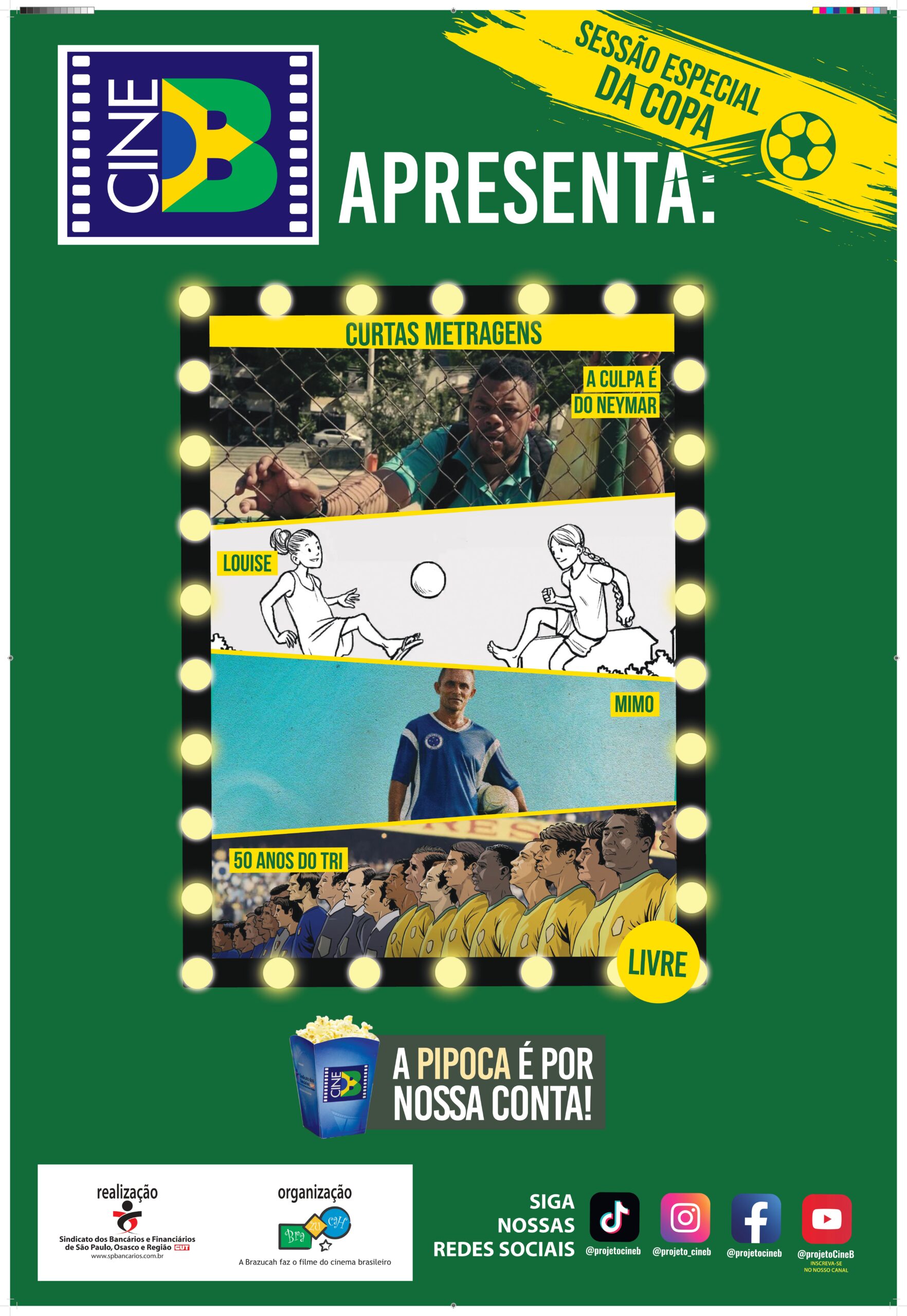 curtas futebol
